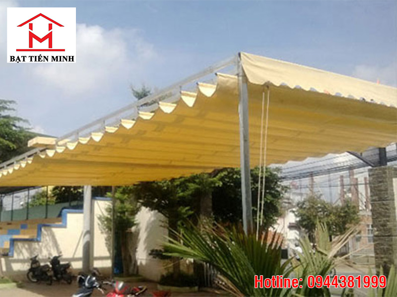 Mái xếp di động tại Hòa Bình